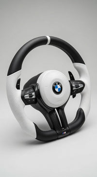 Volante M Sport F-Series — Cuero Blanco Premium