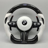 Volante M Sport F-Series — Alcantara Blanca
