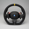 Volante M Sport G-Series — Cuero + Franja Amarilla