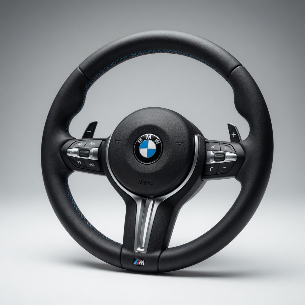 Volante M Sport F-Series — Cuero Redondo