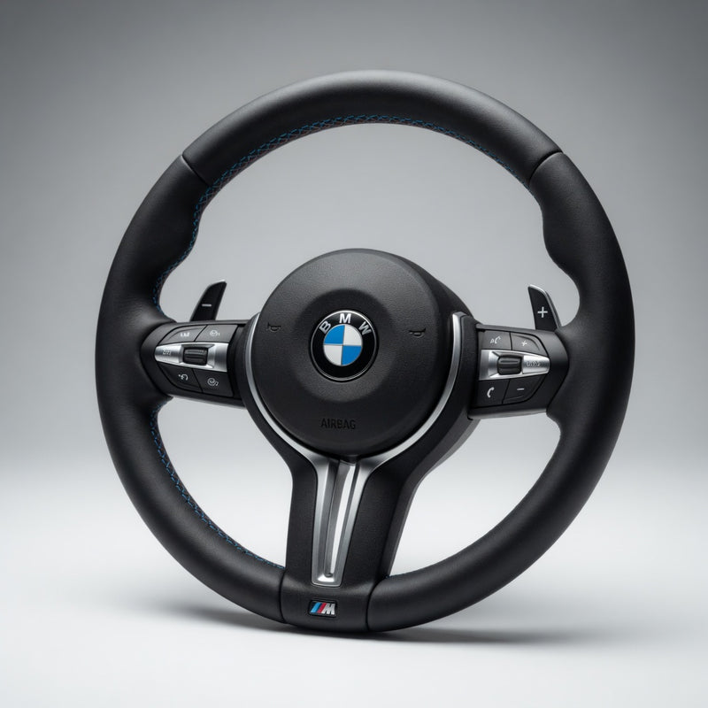 Volante M Sport F-Series — Cuero Redondo