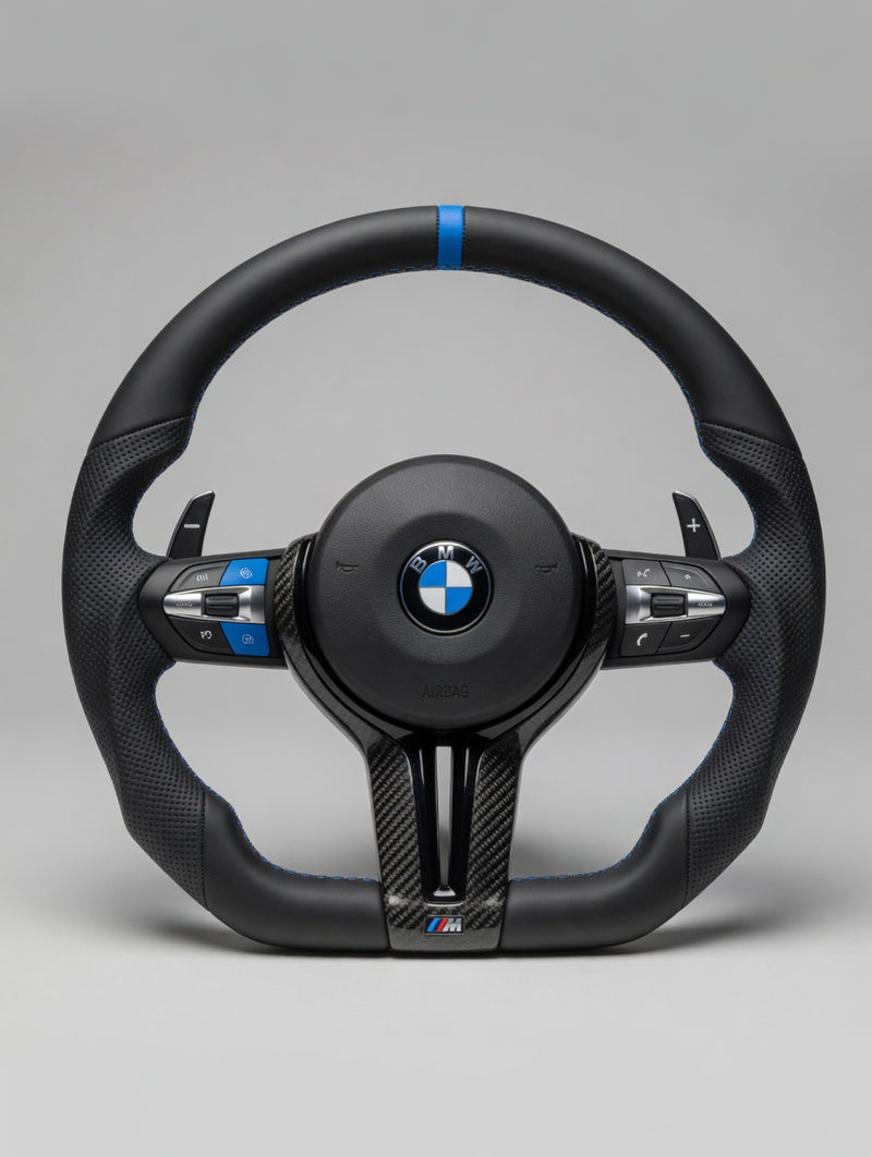 Volante M Sport F-Series Bicolor — Franja Azul M Sport Blue