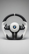 Volante M Sport F-Series — Cuero Blanco Premium
